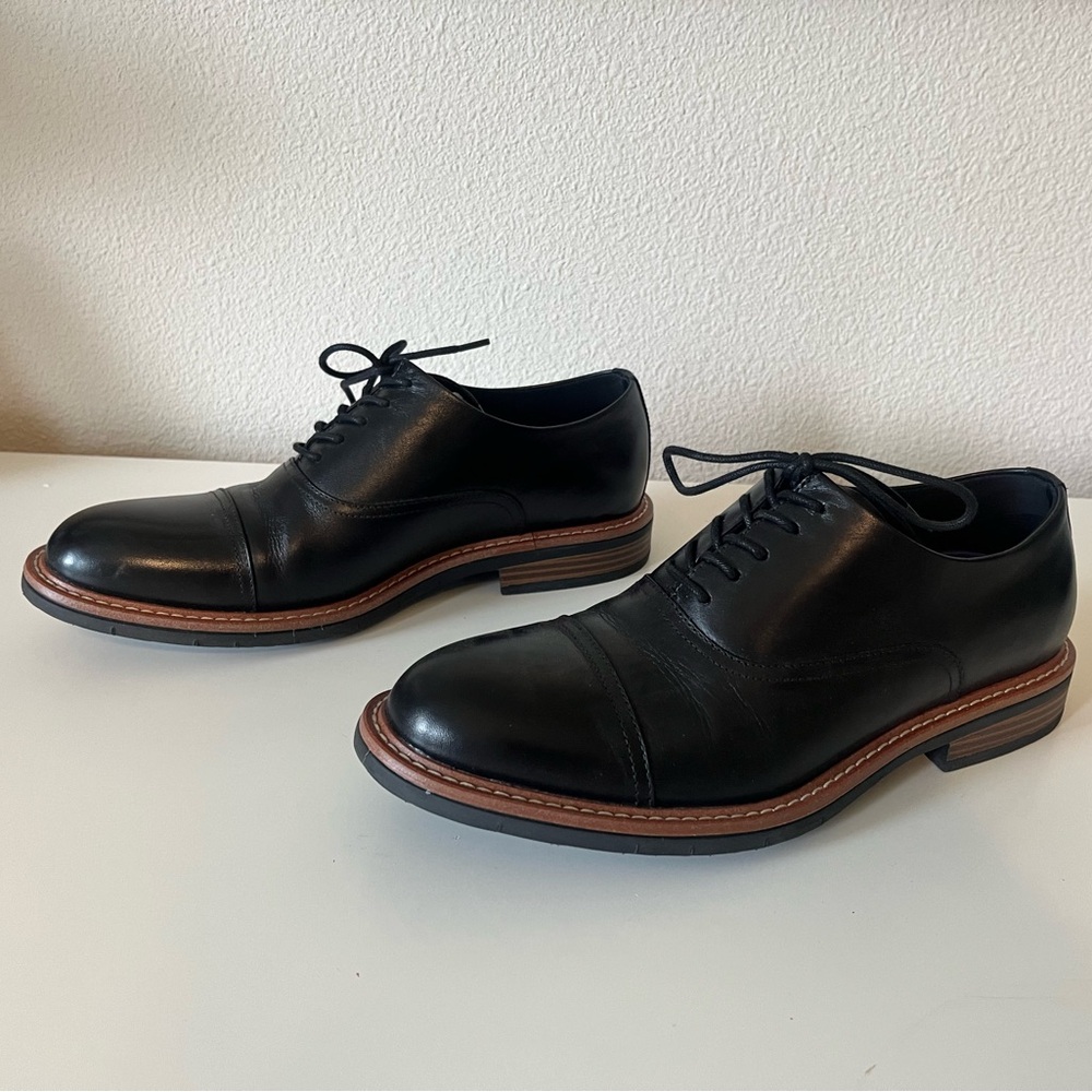 Kenneth Cole REACTION Men's Clyde Flex Lace Up Leather Shoes